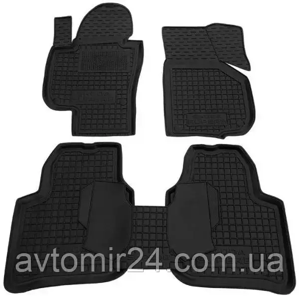 Автомобільні килимки SKODA Superb 2 (3T) 2008-2015 Avto-Gumm килимки для авто ШКОДА Суперб 2 (3Т) 2008-2015 Автогум