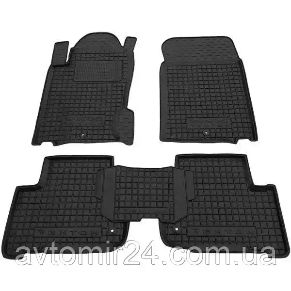 Автомобільні килимки SSANGYONG Rexton W 2012-2019 Avto-Gumm килимки для авто ССАНГЙОНГ Рекстон В 2012-2019 Автогум, фото 1
