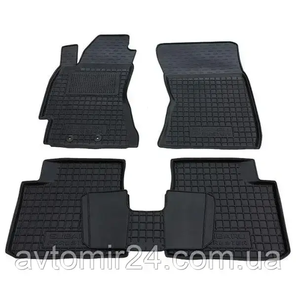 Автомобільні килимки SUBARU Forester 3 (SH) 2008-2012 Avto-Gumm килимки для авто СУБАРУ Форестер 3 (СН) 2008-2012 Автогум