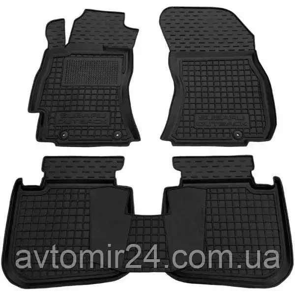 Автомобільні килимки SUBARU Outback 5 (BS) 2015-2019 Avto-Gumm килимки для авто СУБАРУ Аутбек 5 (БС) 2015-2019 Автогум, фото 1