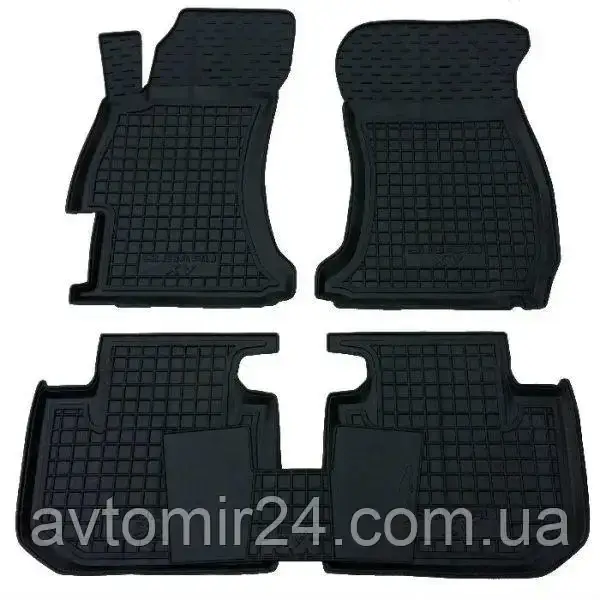 Автомобільні килимки SUBARU XV (GP) 2011-2017 Avto-Gumm килимки для авто СУБАРУ XV (ГП) 2011-2017 Автогум