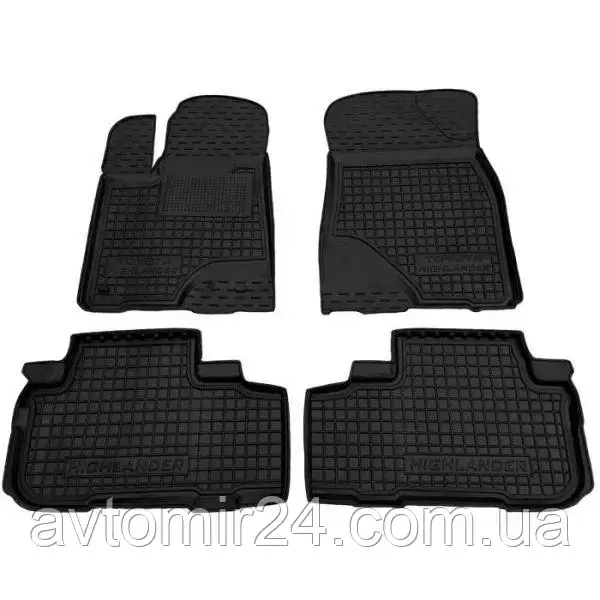 Автомобільні килимки TOYOTA Highlander 3 (XU50) 2013-2019 Avto-Gumm килимки для авто ТОЙОТА Хайлендер 3 (ХУ50) 2013-2019 Автогум
