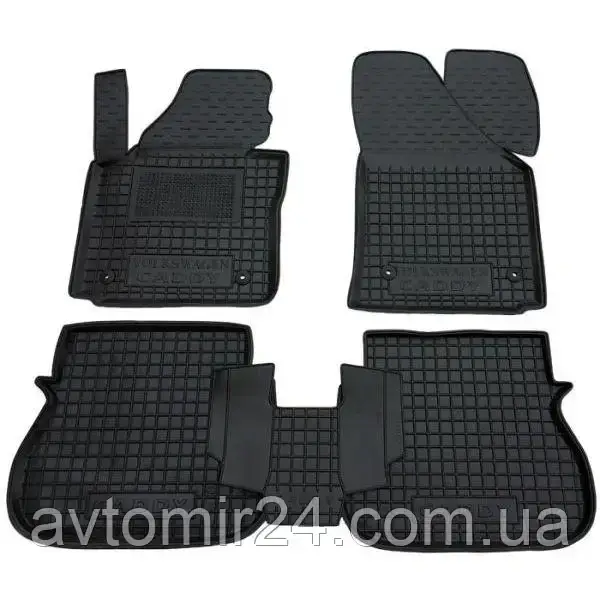 Автомобільні килимки VOLKSWAGEN Caddy 3 (2K) 2010-2015 Avto-Gumm килимки для авто ФОЛЬЦВАГЕН Кадді 3 (2К) 2010-2015 Автогум