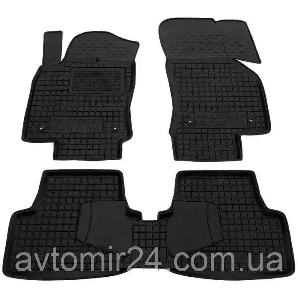 Автомобільні килимки VOLKSWAGEN Golf 7 2012-2020 Avto-Gumm килимки для авто ФОЛЬЦВАГЕН Гольф 7 2012-2020 Автогум