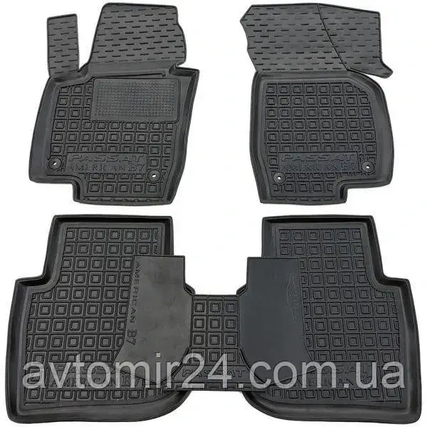 Автомобільні килимки VOLKSWAGEN Passat B7, B8 USA 2010-2022 Avto-Gumm килимки для авто ФОЛЬЦВАГЕН Пассат Б7, Б8 США 2010-2022, фото 1