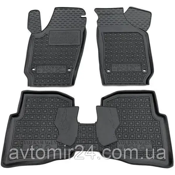Автомобільні килимки VOLKSWAGEN Polo 4 HB 2001-2009 Avto-Gumm килимки для авто ФОЛЬЦВАГЕН Поло 4 НБ 2001-2009 Автогум