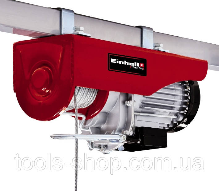 Тельфер електричний лебідка Einhell TC-EH 600 до 300 кг 18 метрів, фото 1