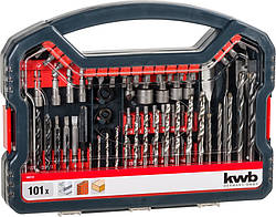 Набір біт та свердел 101 шт, PROMO KWB (109110)