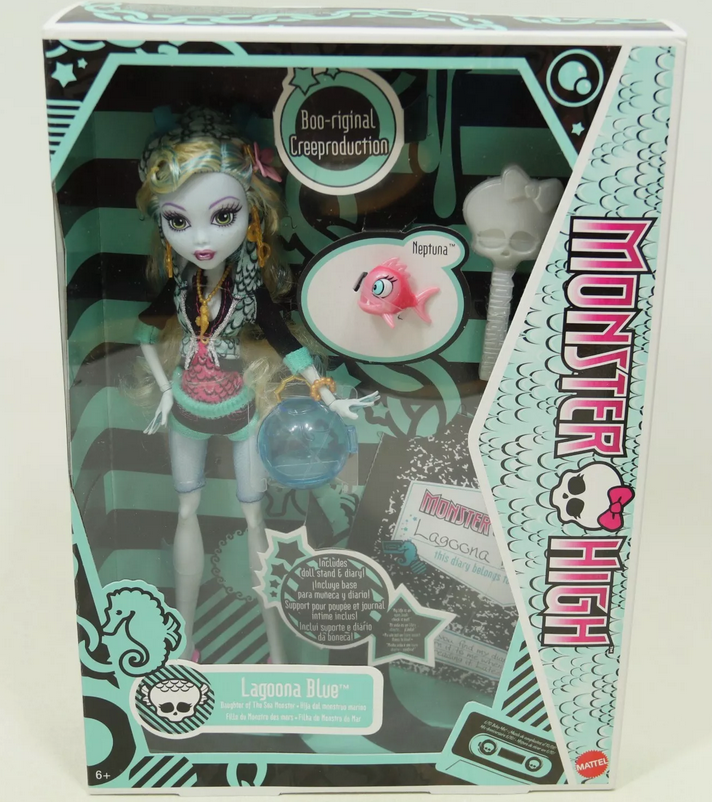 Колекційна Монстер Хай  Monster High Lagoona Blue Reproduction  Лагуна Блу, фото 1