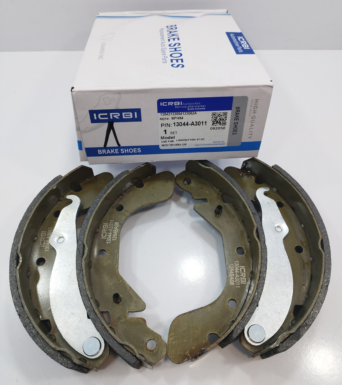 Колодки гальмівні задні Авео Т200, Т250 CRB Корея, фото 1