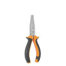 Плоскогубці прямі пласкі HAWK GRIP, 160 мм, DIY-PL1117/6