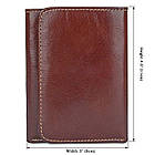 Гаманець чоловічий шкіряний Vintage 14648 Коричневий, фото 3