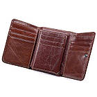Гаманець чоловічий шкіряний Vintage 14648 Коричневий, фото 5
