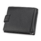 Чоловічий гаманець ST Leather 18309 (ST113-1) із Затискачачем для грошей Чорний, фото 3