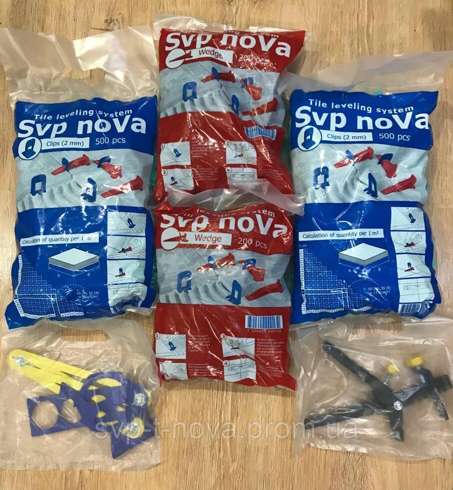 АКЦІЯ!! 1000 затискачів 2 мм + 400 клинів + 1 інструмент (метал) + шаблон для розмітки отворів. Код/Артикул 1457, фото 1