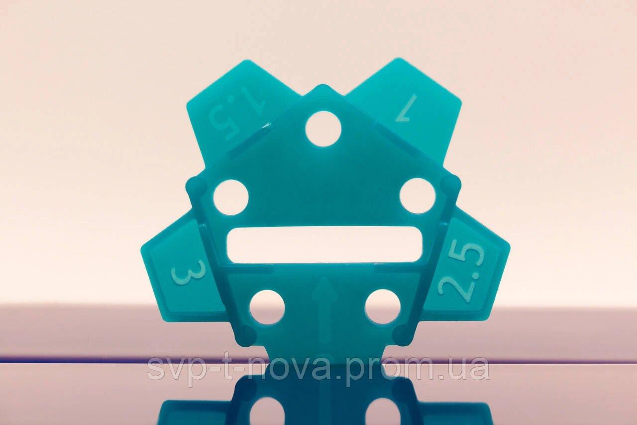 Дистанційний Spacer для плитки на 1мм, 1,5мм, 2мм, 2,5мм, 3мм. 50 шт. Код/Артикул, фото 1