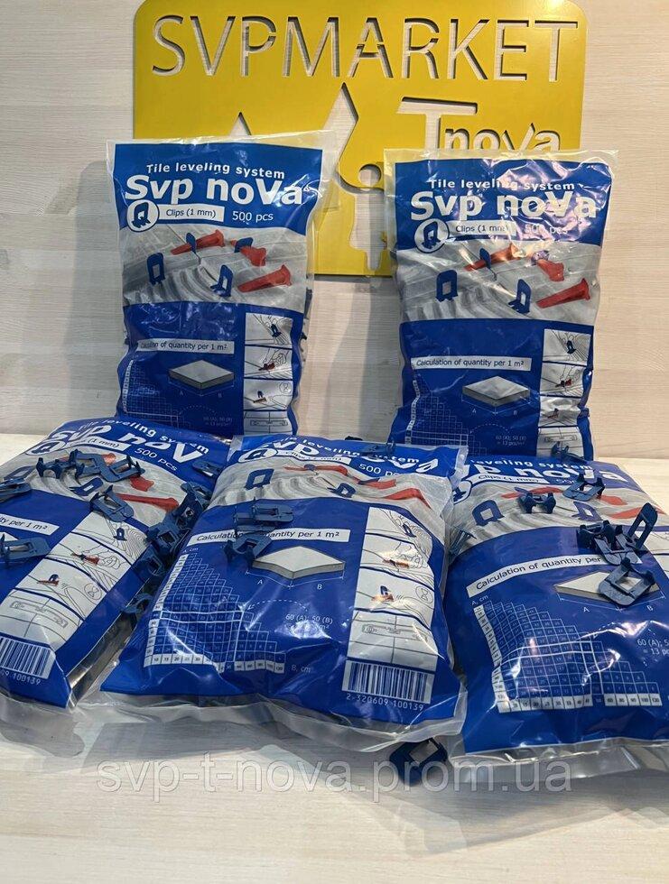 СВП NoVa Затиск 1 мм 2500 штук (Посилений).]  [СВП NoVa Затиск 1 мм 2500 штук (Посилений). Код/Артикул, фото 1