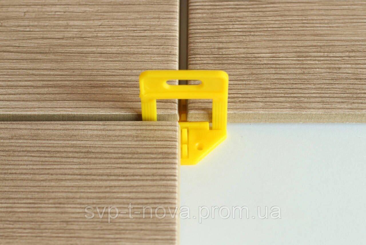 Система вирівнювання плитки NLS, керамограніту DLS, Raimondi затискач 50 штук (1 або 2 мм). Код/Артикул, фото 1