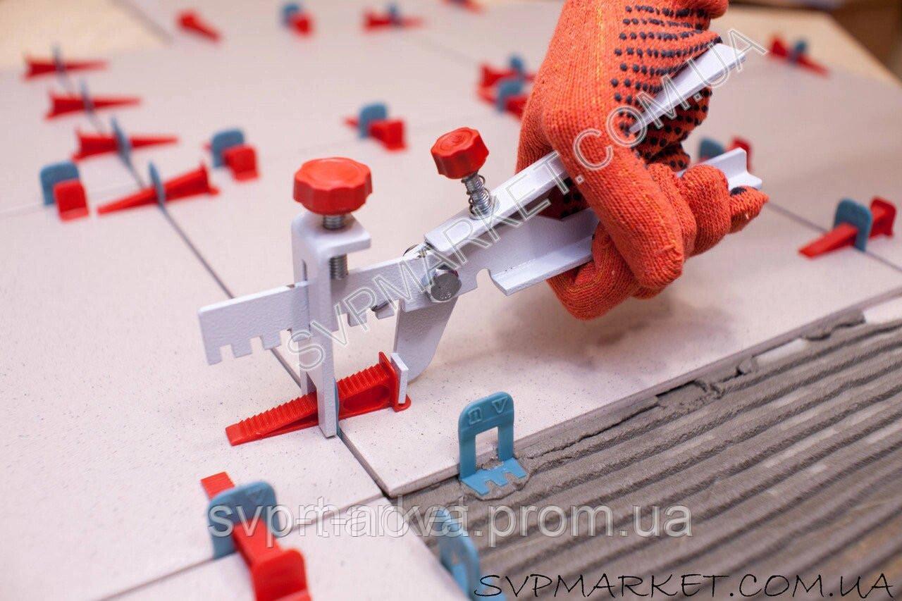 Комплект НВП Нова "SVP- noVa" 1000 Затискач 2 мм + 400 Клін + Інструмент металевий. Код/Артикул 22, фото 1