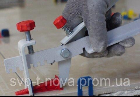 Система укладання вирівнювання плитки СВП NOVA. Плитка Кафель 200 клинів і 500 затискачів 2 мм Код/Артикул 16, фото 1