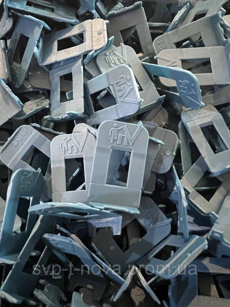 СВП NoVa затискач 1 мм 500 штук ( підходить для плитки від 16 мм до 22 мм завтовшки). Код/Артикул 20457, фото 1