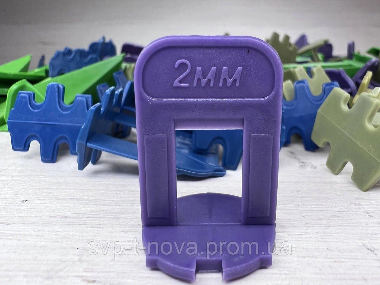 Комплект свп "SVP-noVa" 500 затискачів 2 мм + 200 клинів Код/Артикул 8088, фото 1