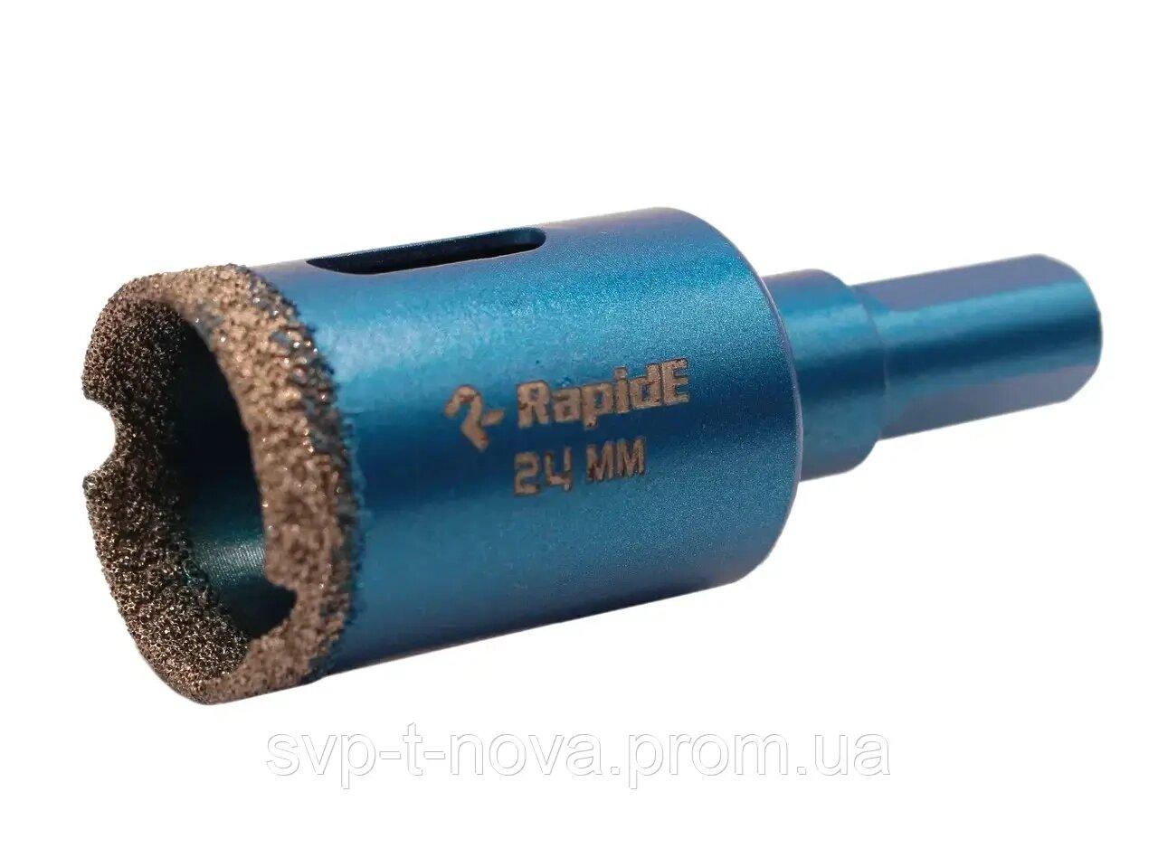 Алмазна коронка RapidE Evolution 24 мм, під дриль Код/Артикул HR-24, фото 1