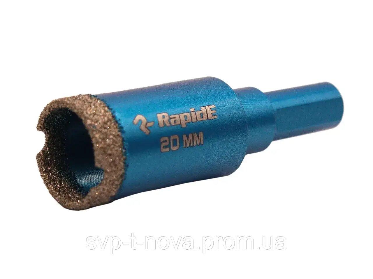 Алмазна коронка RapidE Evolution 20 мм, під дриль Код/Артикул HR-20, фото 1