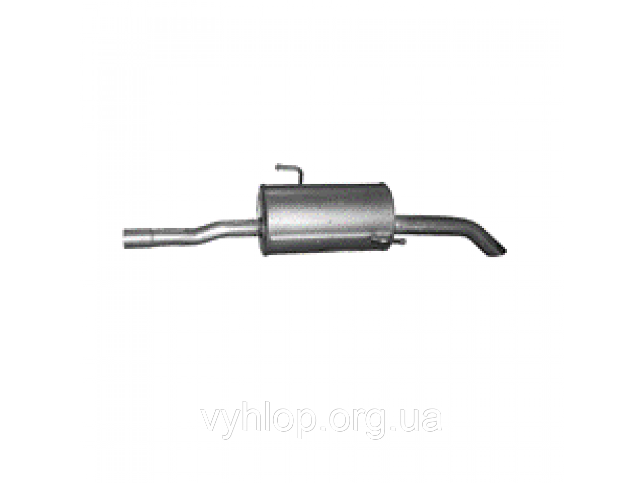 Глушник Пежо 206+ (Peugeot 206+) (19.43) Polmostrow