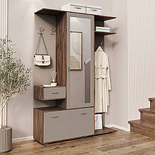 Передпокій (прихожая) з ДСП Грета дуб ліворно/тоффі світлий Світ Меблів