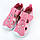 Дитячі текстильні капці для дівчинки рожеві кеди тм Tom.m, фото 6