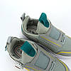 00991E Кросівки дитячі зі швидким шнуруванням сірі тм Biki розмір, фото 9