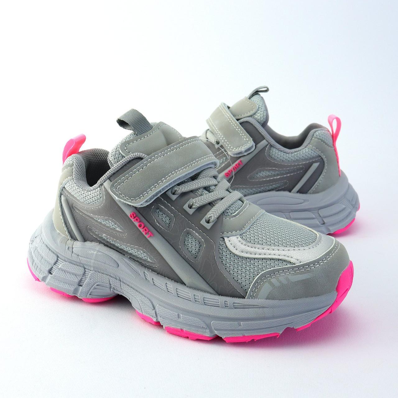 51007K Дитячі кросівки для дівчинки на липучці тм Tom.m