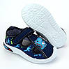 11504A Сині капці для дітей на липучці кеди тм Tom.m, фото 8