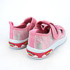 11510D Дитячі текстильні капці для дівчинки рожеві кеди тм Tom.m, фото 7