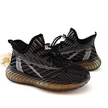 11563D Текстильні кросівки дитячі чорні швидке шнурування з фіксатором і тм Том.м розмір, фото 4