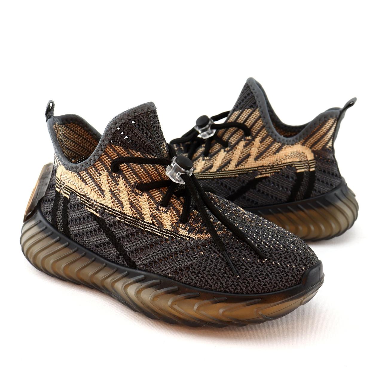 11563B Кросівки тканинні дитячі чорні шнурівка з фіксатором і тм Том.м розмір