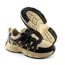 11567K Кросівки для дітей бежеві з чорними вставками Тм BI&KI розмір, фото 4