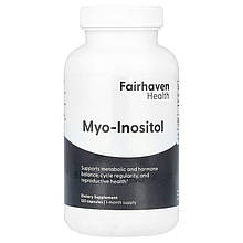 Міоінозитол Fairhaven Health "Myo-Inositol for Women and Men" для жінок і чоловіків, 2000 мг (120 капсул)