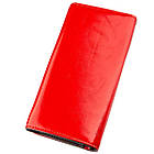 Гаманець жіночий з гладкою екокожі KIVI 19075 Червоний, фото 2