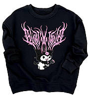 Кофта Світшот демісезонний для дівчинки Куромі, трьохнитка петля, Без начосу, від 86см до 152см