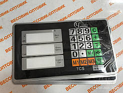 Наклейка "самоклейна" на кнопки для ваг 300кг 600кг (Оригінал) Олімп Світ ваг тощо. Розмір 237х138мм