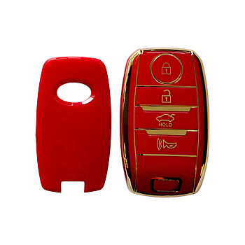 Чохол для ключа KIA червоний