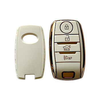 Чохол для ключа KIA білий