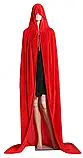 Червоний відьмійський балахон 170 см, фото 7