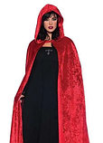Червоний відьмійський балахон 170 см, фото 6