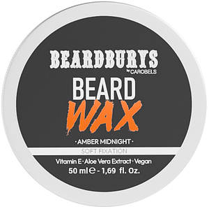 Віск для бороди Amber Midnight Beardburys, 50 мл