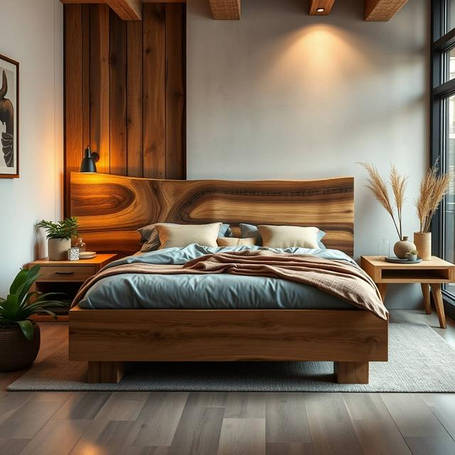 Ліжка з масиву дерева – природна гармонія для вашої оселі.