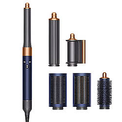 Мультисталер для волосся Airwrap Complete Long 6 насадок, синій