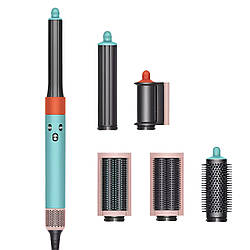 Мультисталер для волосся Airwrap Complete Long 6 насадок, блакитний